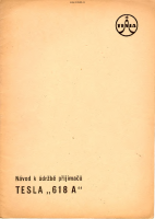 Tesla 618a - Navod k udrzbe 